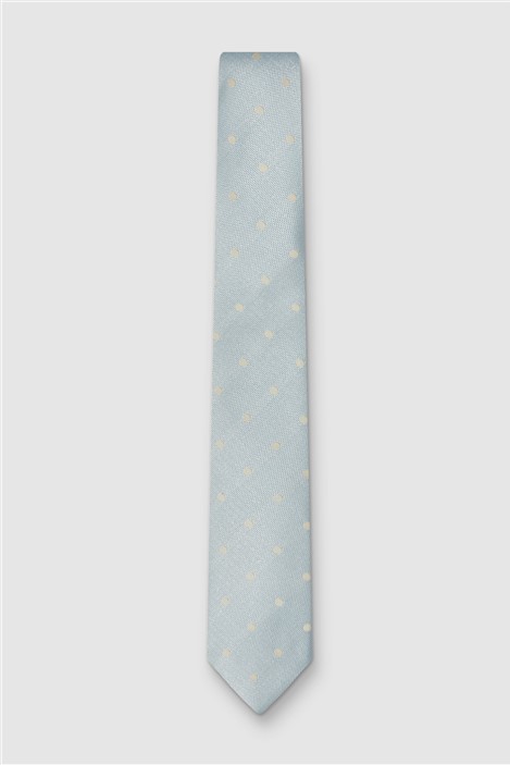 Antique Rogue Light Blue Polka Dot Tie Blue