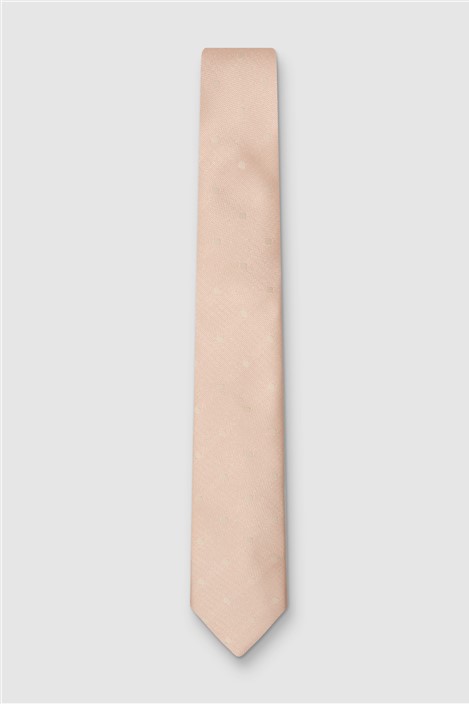 Antique Rogue Pink Polka Dot Tie Pink