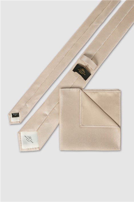 Antique Rogue Ecru Textured Tie