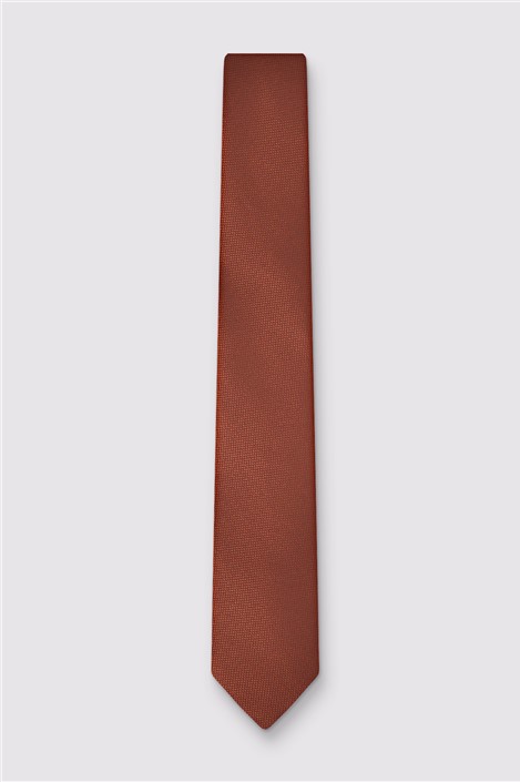 Antique Rogue Rust Textured Tie
