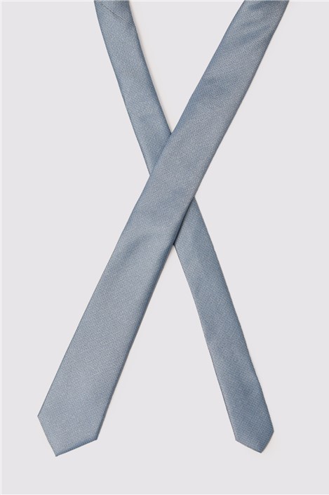 Antique Rogue Light Blue Textured Tie