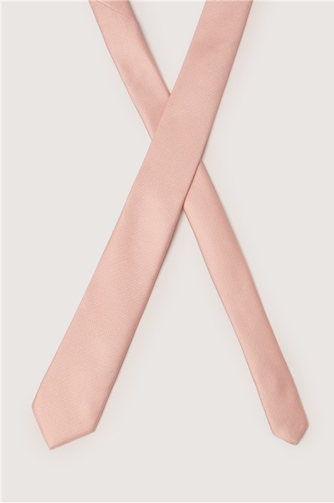 Antique Rogue Pink Textured Tie