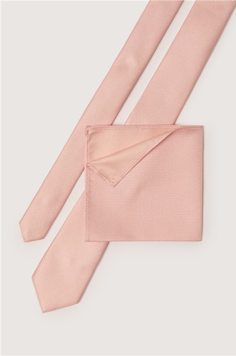 Antique Rogue Pink Textured Tie