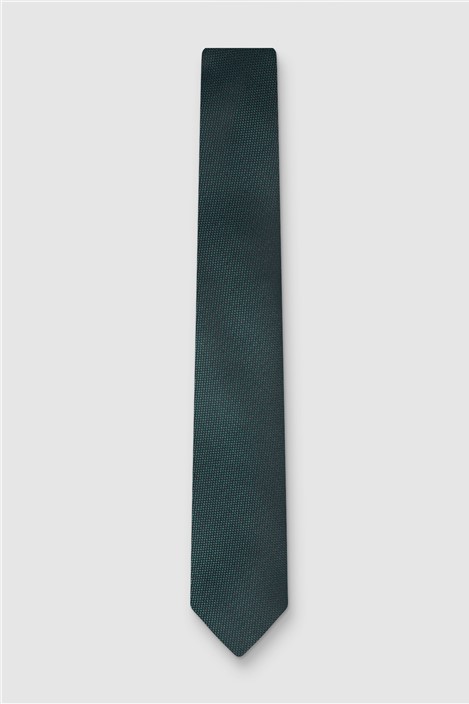 Antique Rogue Green Textured Tie Green