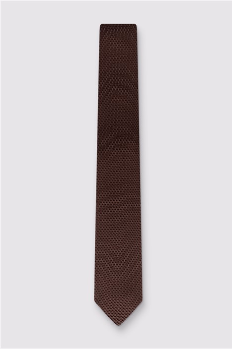 Antique Rogue Chocolate Knitted Tie