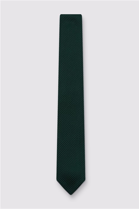 Antique Rogue Green Knitted Tie