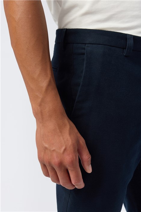 Melka Navy Moleskin Trouser