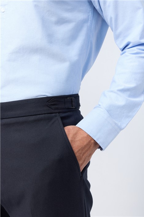 Melka Navy Side Adjuster Trouser