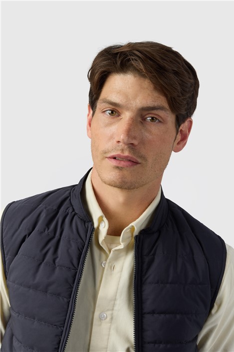 Melka Navy Waterproof Gilet
