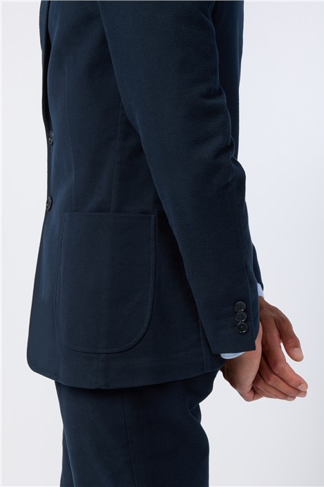 Melka Navy Moleskin Blazer