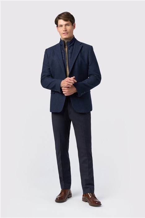 Melka Blue Blazer with Gilet Insert
