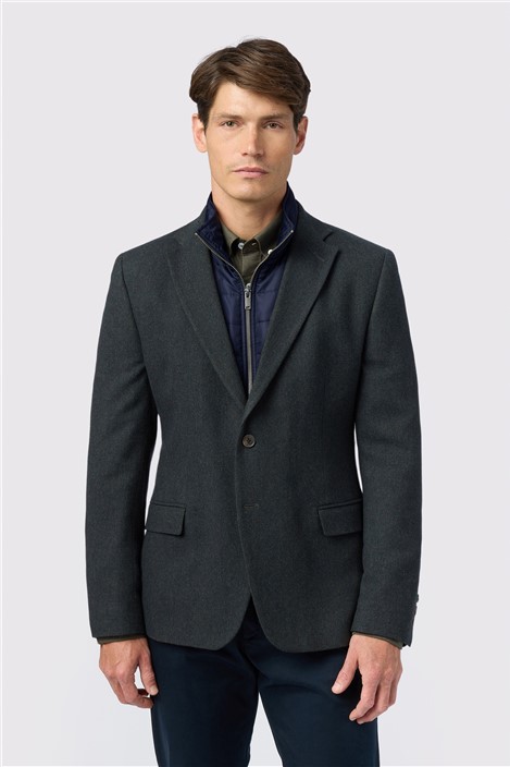 Melka Green Blazer with Gilet Insert
