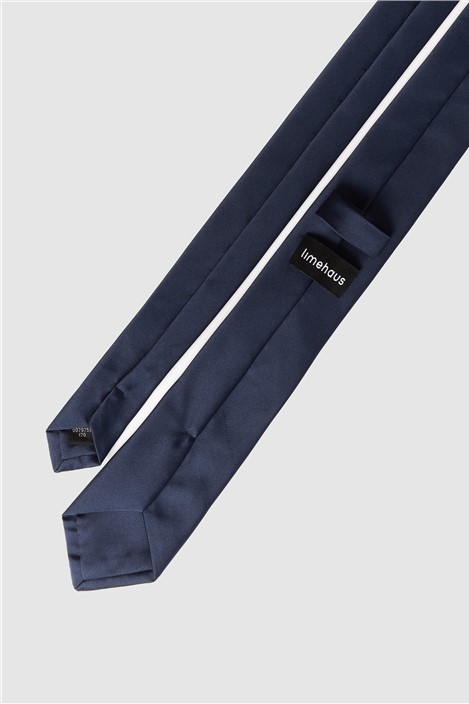 Limehaus Slim Navy Tie