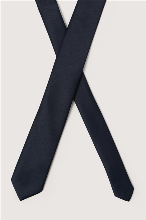 Limehaus Slim Navy Tie