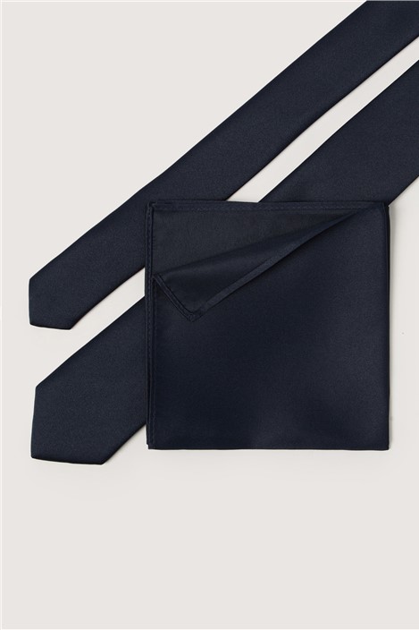 Limehaus Slim Navy Tie