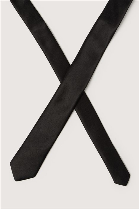 Limehaus Slim Black Tie