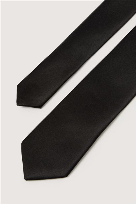 Limehaus Slim Black Tie