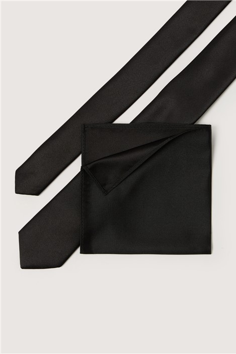 Limehaus Slim Black Tie