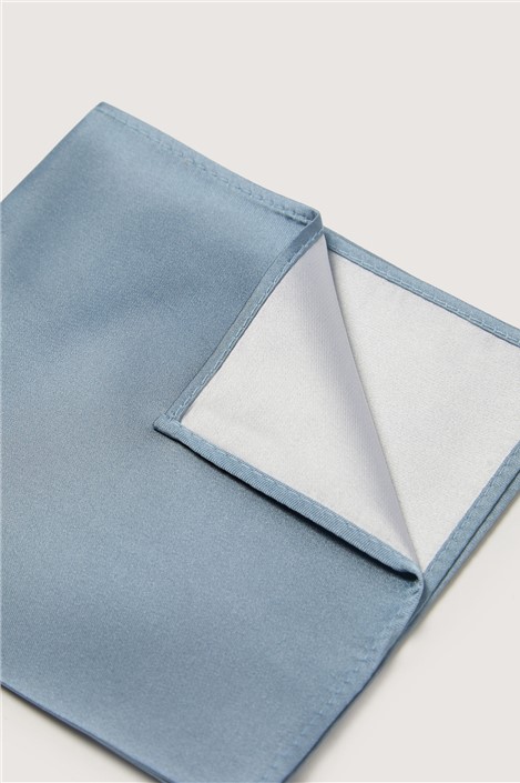 Alexandre Sky Blue Silk Pocket Square
