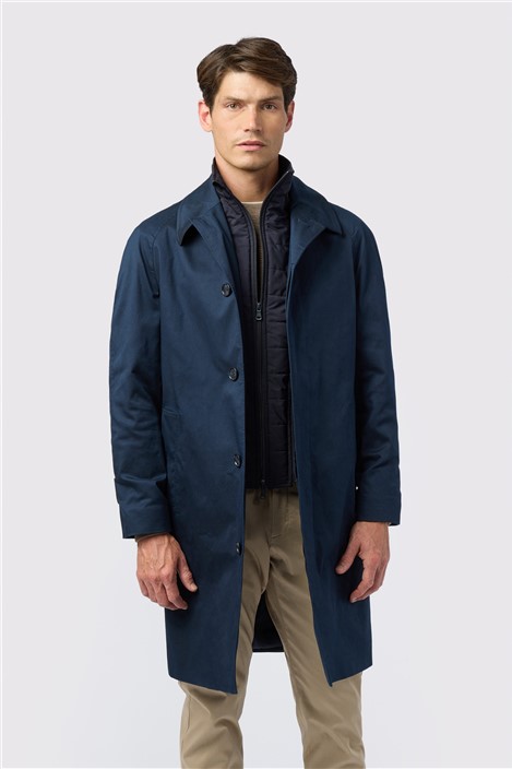 Melka Car Coat with Gilet Insert
