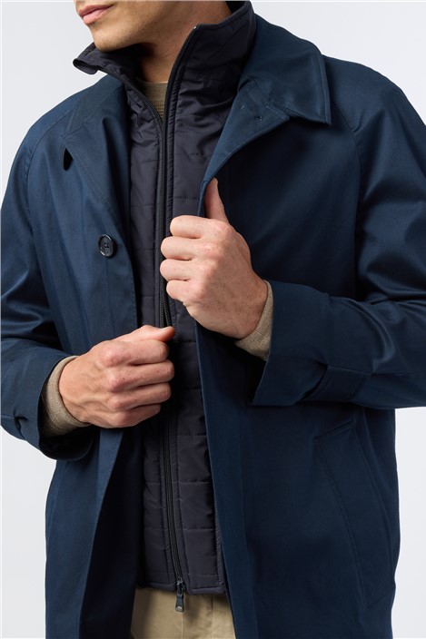 Melka Car Coat with Gilet Insert

