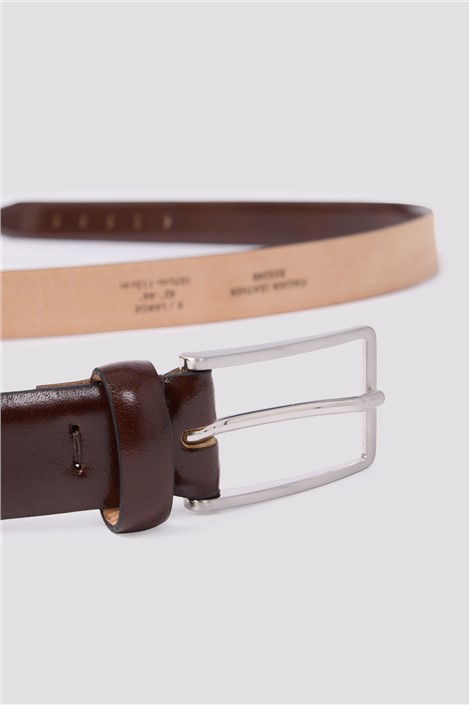 Brown Ashwell Italian Leather Belt