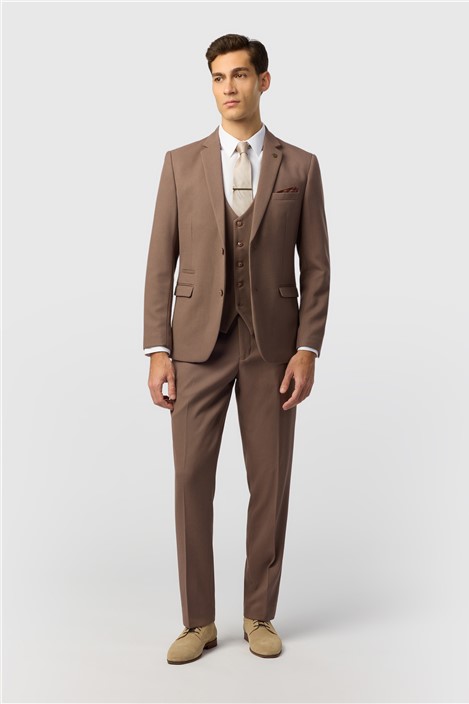 Marc Darcy Tailored Fit HM5 Tan Jacket