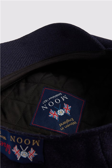 Alexandre x Abraham Moon's Navy Wool Baker Boy Hat