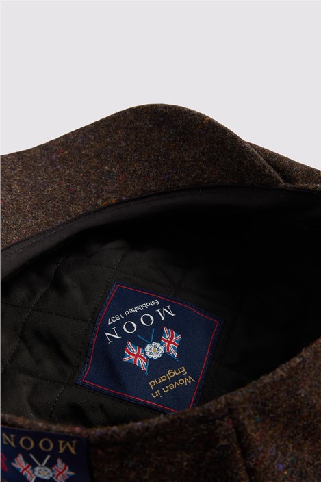 Alexandre x Abraham Moon's Brown Wool Baker Boy Hat
