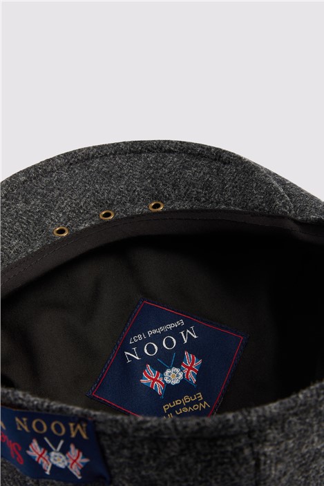 Alexandre x Abraham Moon's Charcoal Wool Pony Cap
