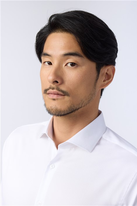 Alexandre Regular Fit White Non-Iron Textured Double Cuff Shirt
