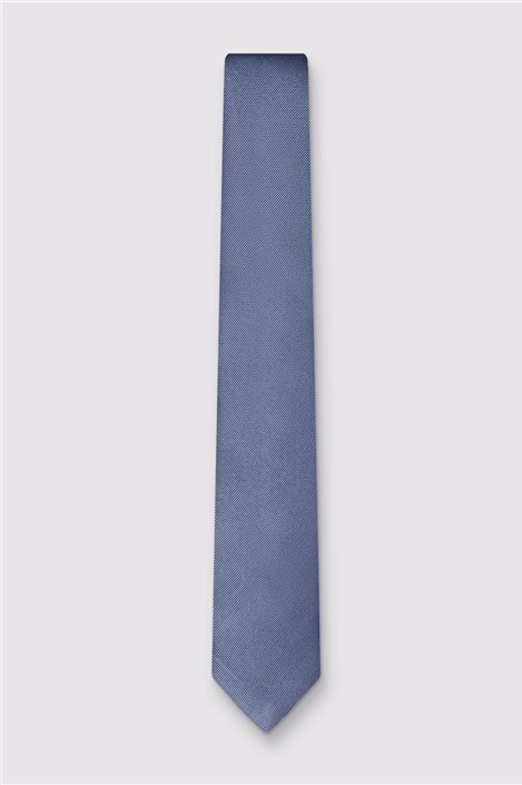Alexandre Blue Silk Twill Tie Blue