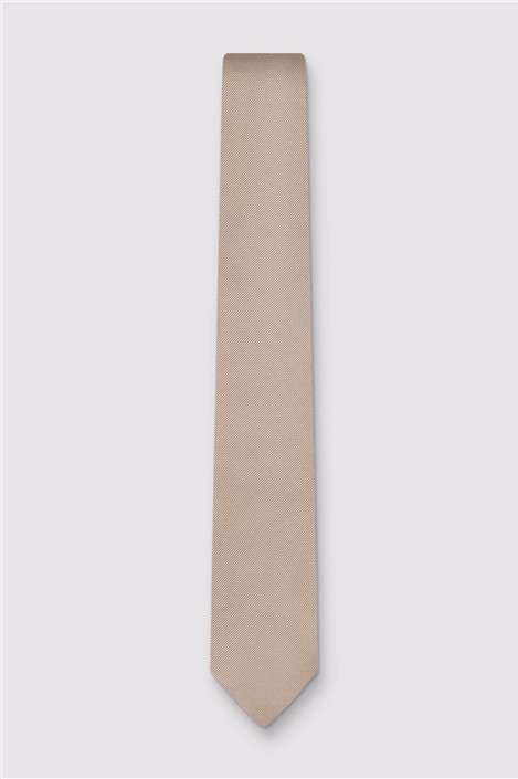 Alexandre Camel Silk Twill Tie