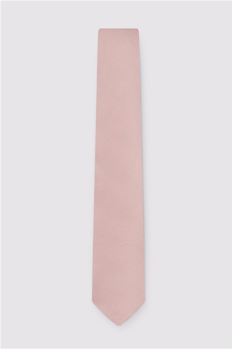 Alexandre Pink Silk Twill Tie Pink