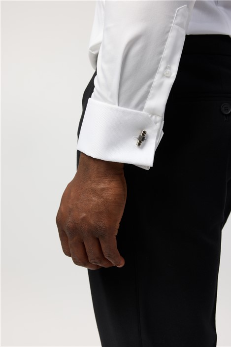 Limehaus Two-Tone Barrel Cufflinks