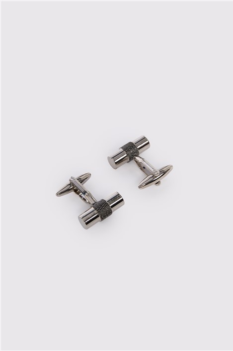 Limehaus Two-Tone Barrel Cufflinks