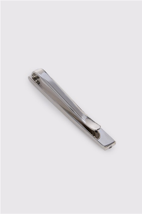 Limehaus Silver Onyx Tie Slide
