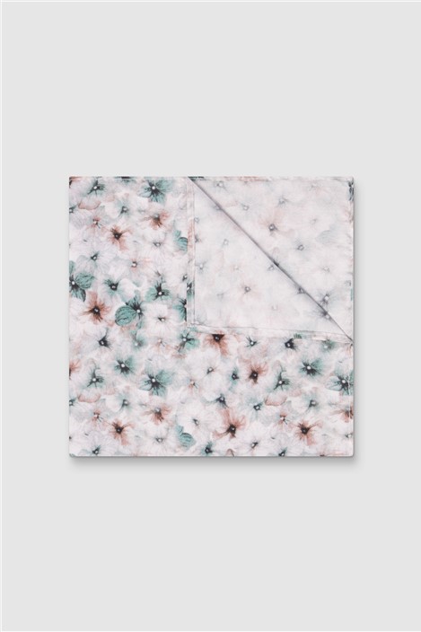 Alexandre Multi Coloured Floral Pocket Square 0 Multi