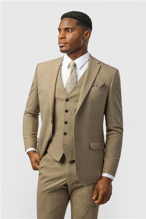 Limehaus Slim Fit Oatmeal Jacket