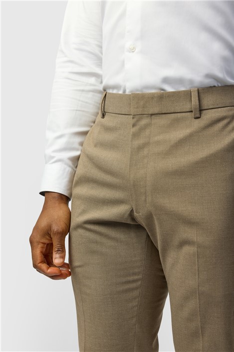 Limehaus Slim Fit Oatmeal Trouser
