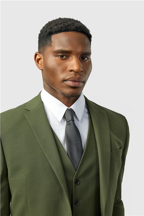 Limehaus Slim Fit Olive Jacket