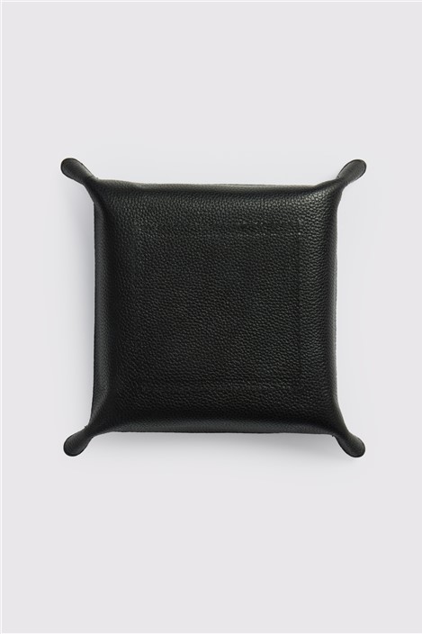 Antique Rogue Leather Coin Tray