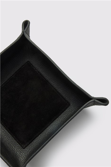 Antique Rogue Leather Coin Tray