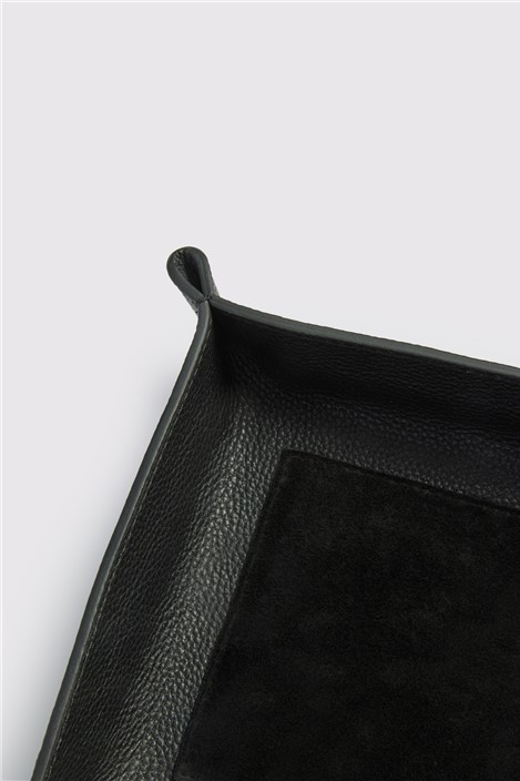 Antique Rogue Leather Coin Tray
