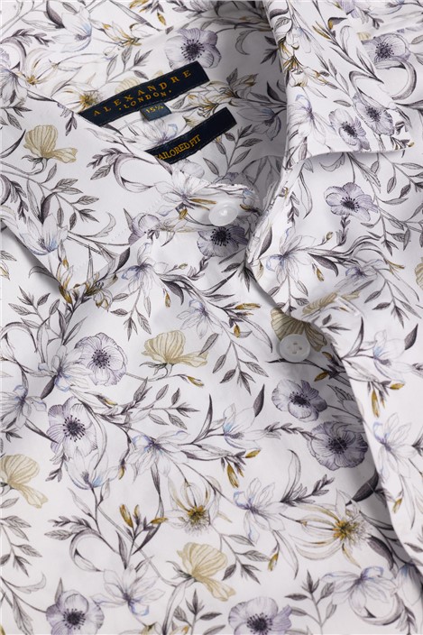 Alexandre Tailored Multi Garden Floral Shirt