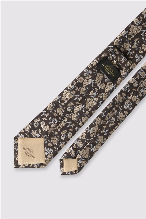 Antique Rogue Brown Jasmine Wedding Tie