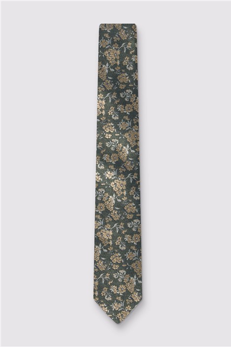 Antique Rogue Sage Jasmine Wedding Tie