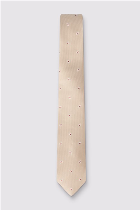 Antique Rogue Ecru Pine Paisley Tie