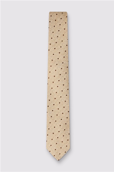 Antique Rogue Ecru Spot Tie