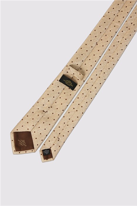 Antique Rogue Ecru Spot Tie